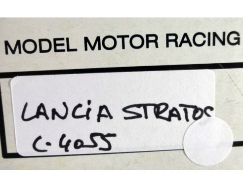 LANCIA STRATOS BLANCO ROJO REF.C4055 EXIN MEX